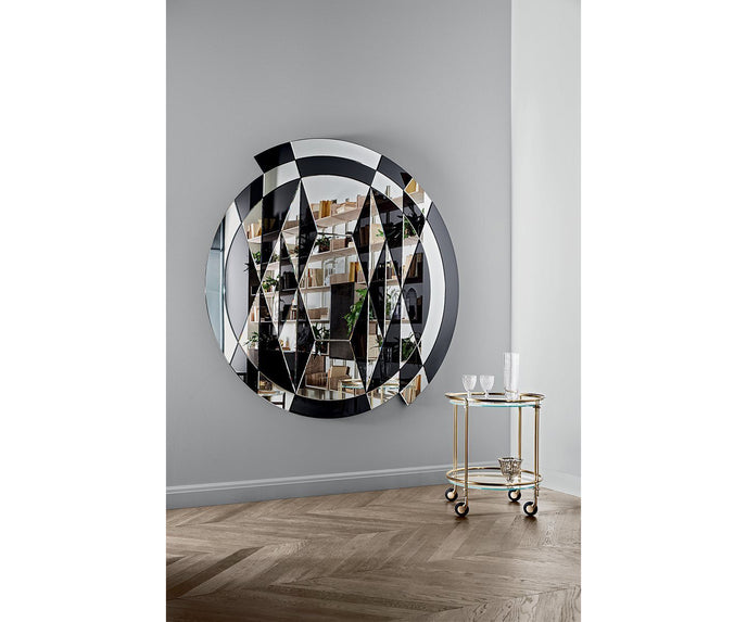 Black & White Beat Mirror | Gallotti&Radice