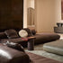 Garçon Sculptural C Table with Recycled Glass or Travertine Base by Gallotti&Radice | Casa Design Group