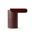 Garçon Sculptural C Table with Recycled Glass or Travertine Base by Gallotti&Radice | Casa Design Group