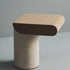 Garçon Sculptural C Table with Recycled Glass or Travertine Base by Gallotti&Radice | Casa Design Group
