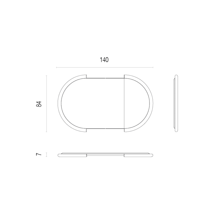 Gaston Oval Mirror | CPRN Homood