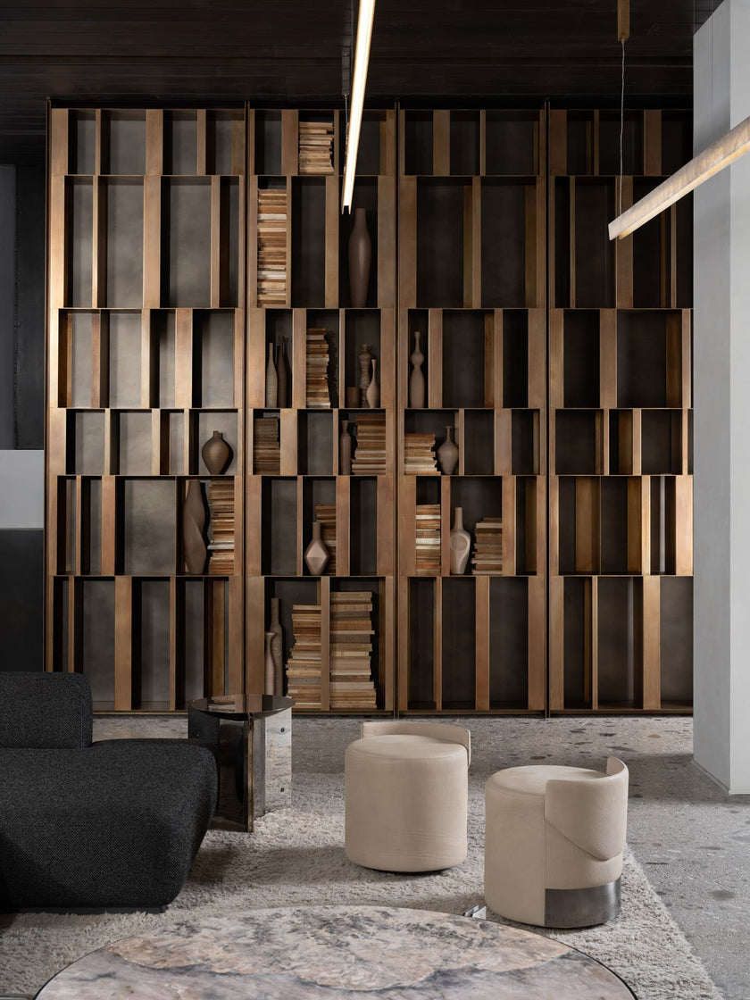 High End Gelly Pouf by Henge Casa Design Group