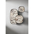 Gem Coffee Table by Bonaldo with a glass or ceramic top and lacquered wood edge.