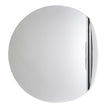 Gibbous mirror by Cassina in bent extra-clear glass with sculptural curved design and optional LED lighting – Casa Design Group