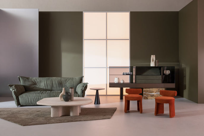 Ginevra Leather Sofa by Paola Navone for Baxter | Casa Design Group