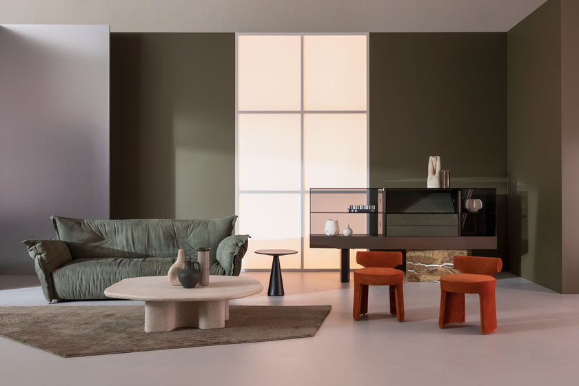 Ginevra Leather Sofa by Paola Navone for Baxter | Casa Design Group