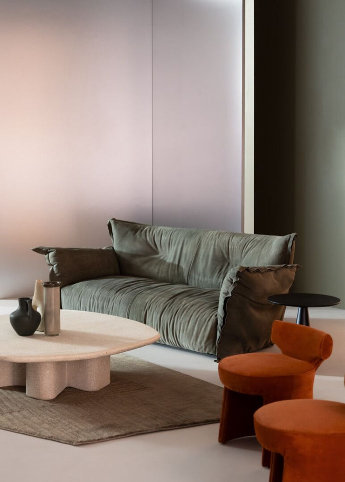 Ginevra Leather Sofa by Paola Navone for Baxter | Casa Design Group