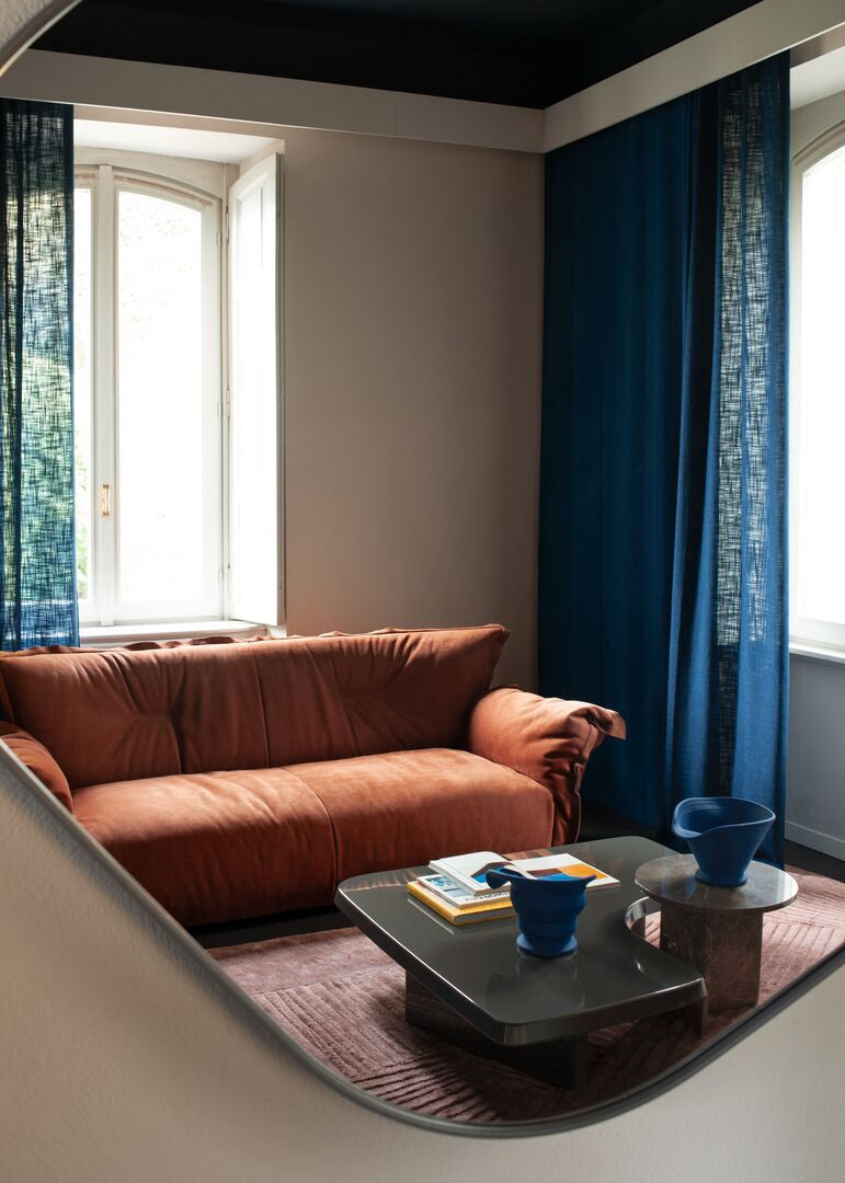 Ginevra Leather Sofa by Paola Navone for Baxter | Casa Design Group