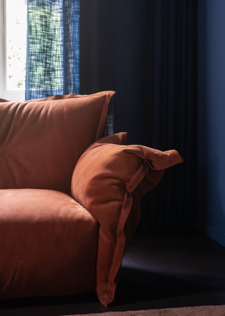 Ginevra Leather Sofa by Paola Navone for Baxter | Casa Design Group