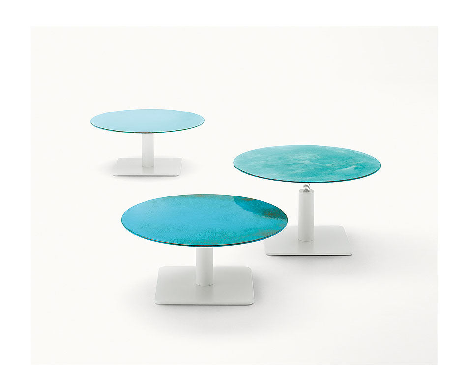 Round Elegant Giro Coffee Table by Paola Lenti Outdoor Furniture Casa Design Group 