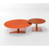 Round Elegant Giro Coffee Table by Paola Lenti Outdoor Furniture Casa Design Group 