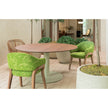 Giro Outdoor Dining Table by Paola Lenti with Handcrafted Tops and Stylish Aluminium Base | Casa Design Group