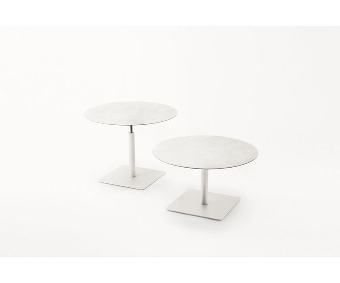 Giro Outdoor Dining Table by Paola Lenti with Handcrafted Tops and Stylish Aluminium Base | Casa Design Group