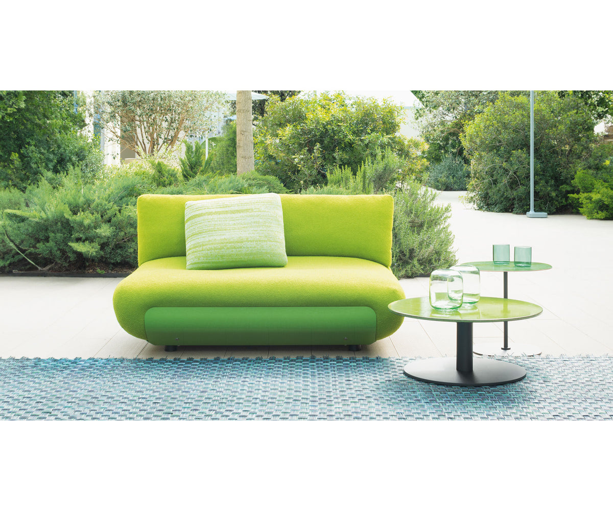 Round Elegant Giro Coffee Table by Paola Lenti Outdoor Furniture Casa Design Group 