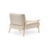 Giselle Lounge Chair with sculpted ashwood frame, integrated wooden armrests and generously upholstered cushions by Cattelan Italia | Casa Design Group