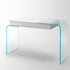 Strata glass vanity with double-faced mirror by Yabu Pushelberg for Glas Italia | Casa Design Group