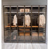Modern Molteni&C Gliss Master Closet with Stopsol Glass and Bronze Profile Casa Design Group