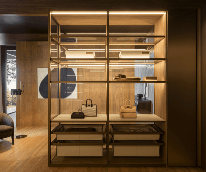 High End Gliss Master-Skin Closet by Molteni&C Casa Design Group