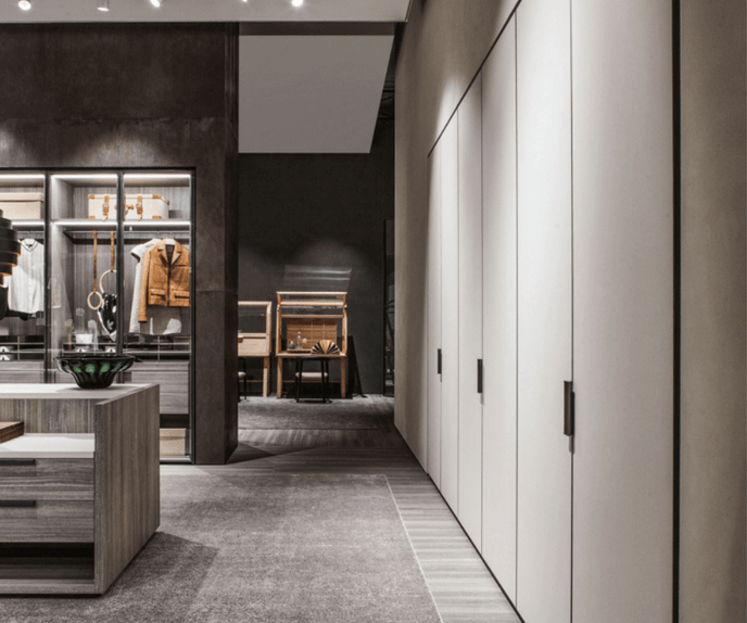 High End Gliss Master Walk-in Closet by Molteni&C Casa Design Group