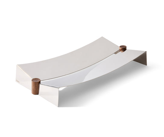 Contemporary Cassina Glyntea Centerpiece Inspired by Traditional Silver Trays Casa Design Group