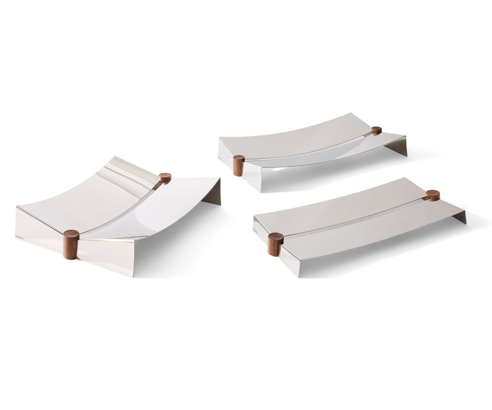 Contemporary Cassina Glyntea Centerpiece Inspired by Traditional Silver Trays Casa Design Group