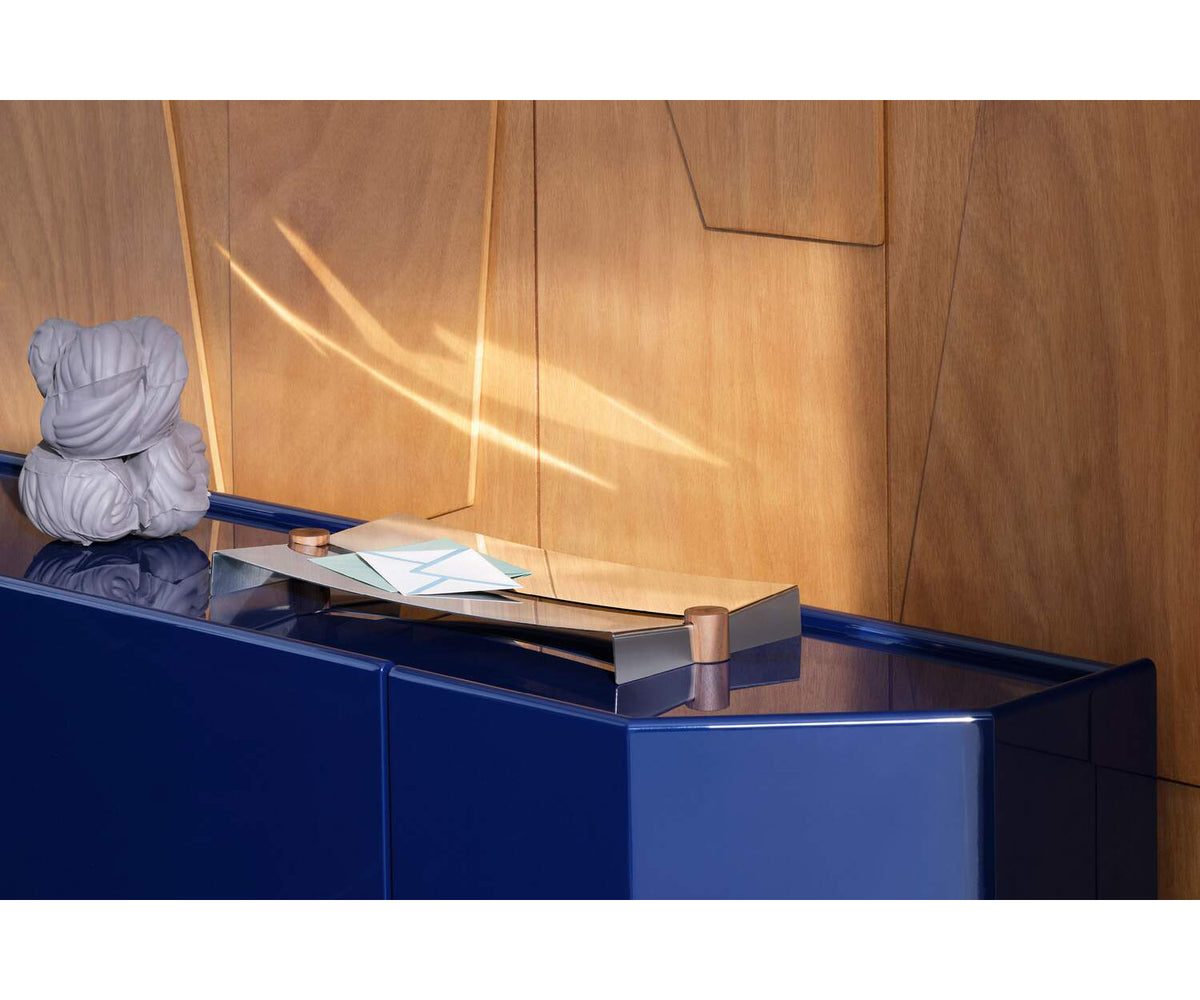 Contemporary Cassina Glyntea Centerpiece Inspired by Traditional Silver Trays Casa Design Group