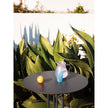 Sleek Graphic Outdoor Round Bar Table by Potocco with Geometric Design | Casa Design Group