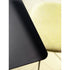 Sleek Graphic Rectangular Outdoor Dining Table by Potocco with HPL Top and Metal Base | Casa Design Group