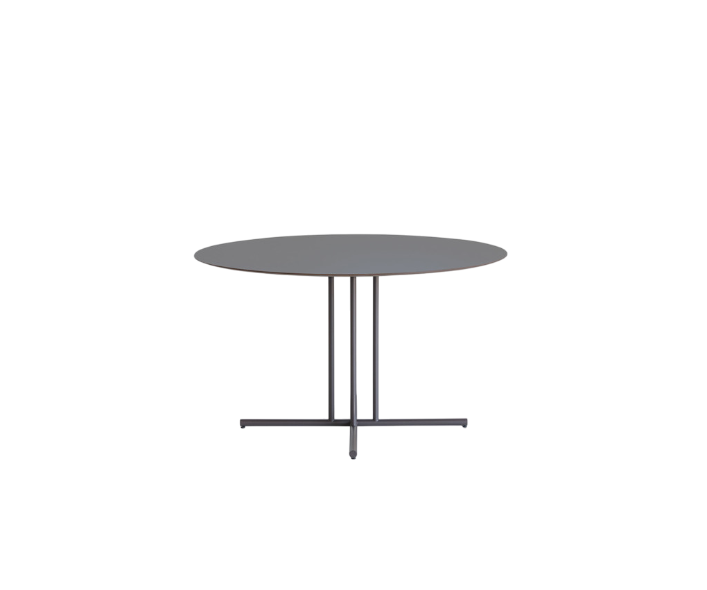 Sleek Graphic Outdoor Round Dining Table by Potocco | Casa Design Group