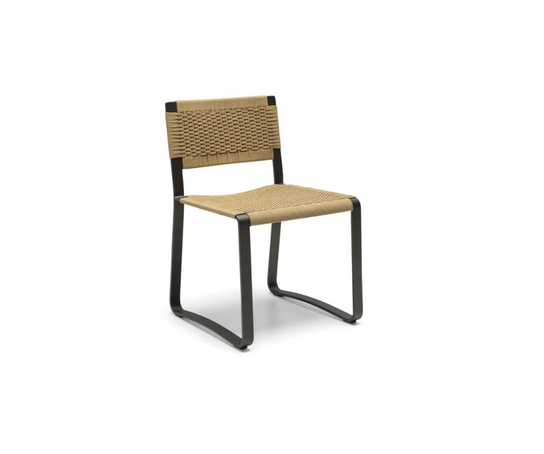 High End Green Point Outdoor Dining Chair by Molteni Quickship Casa Design Group