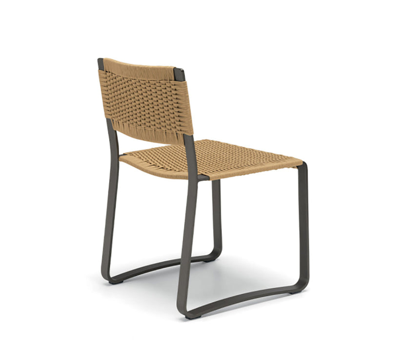 High End Green Point Outdoor Dining Chair by Molteni Quickship Casa Design Group
