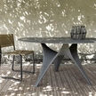 High End Green Point Outdoor Dining Chair by Molteni Quickship Casa Design Group