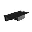 Grek Coffee Table by Living Divani featuring a sculptural design with an integrated magazine holder.