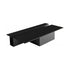 Grek Coffee Table by Living Divani featuring a sculptural design with an integrated magazine holder.