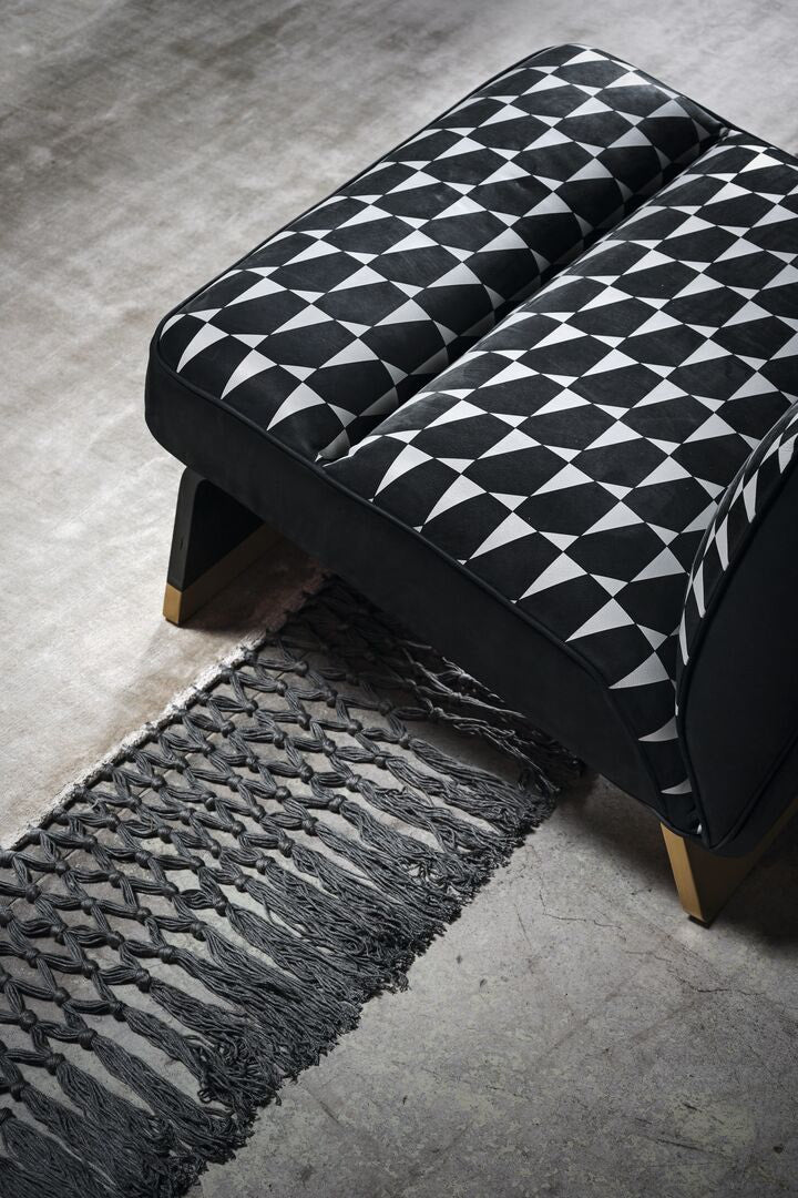Greta Special Edition Printed Lounge Armchair by Draga & Aurel for Baxter | Casa Design Group