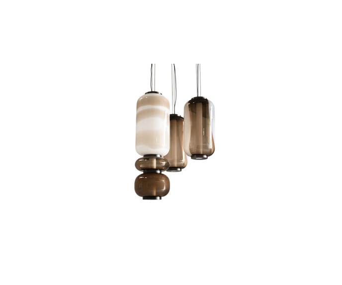 Haiku Pendant Light in Mouth-Blown Murano Glass by Baxter | Casa Design Group