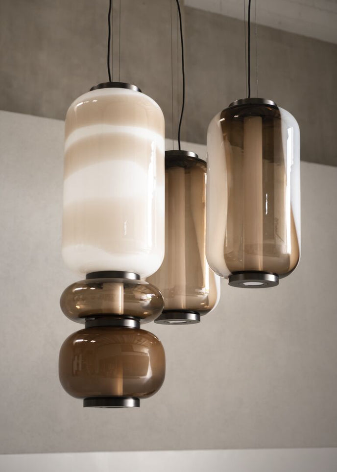 Haiku Pendant Light in Mouth-Blown Murano Glass by Baxter | Casa Design Group
