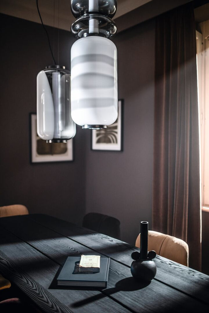Haiku Pendant Light in Mouth-Blown Murano Glass by Baxter | Casa Design Group