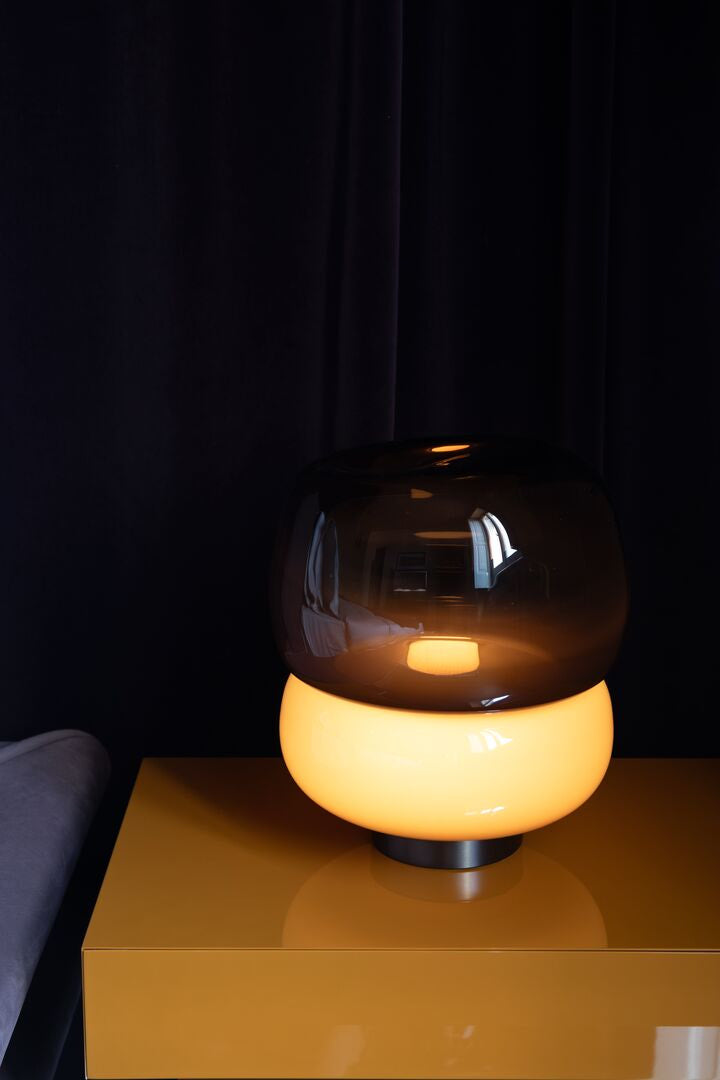 Haiku Table Lamp in Mouth-Blown Murano Glass by Baxter | Casa Design Group