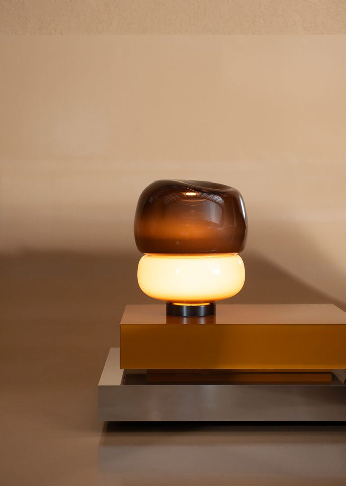Haiku Table Lamp in Mouth-Blown Murano Glass by Baxter | Casa Design Group