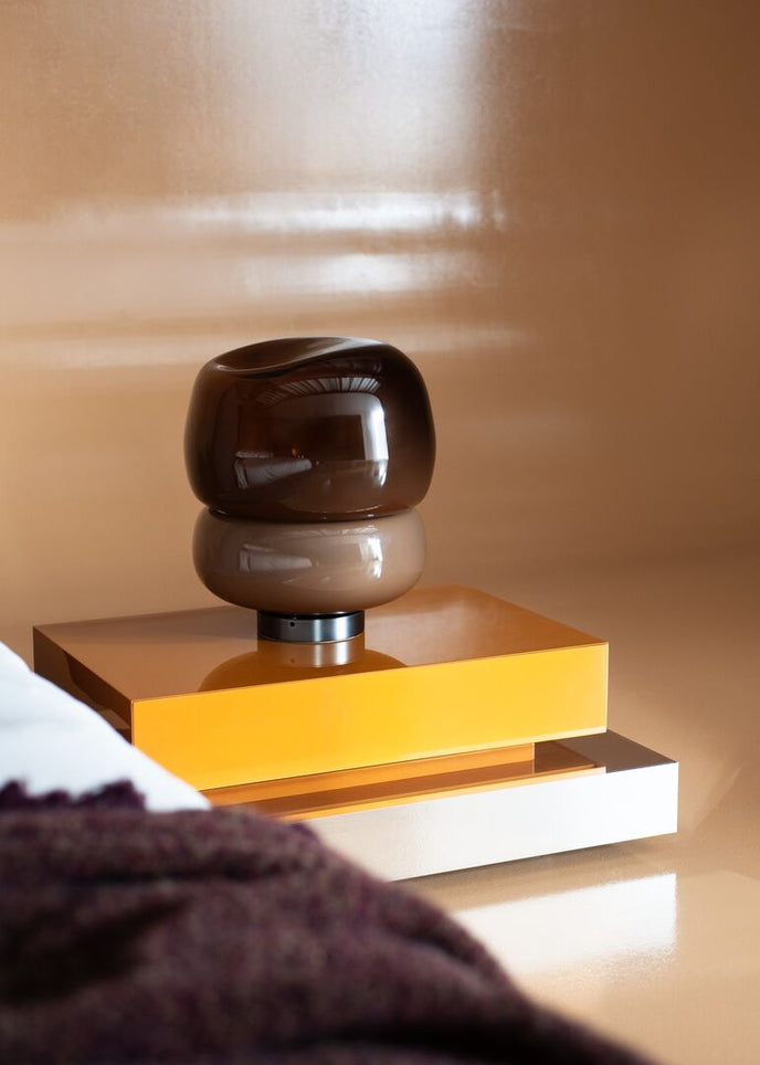 Haiku Table Lamp in Mouth-Blown Murano Glass by Baxter | Casa Design Group