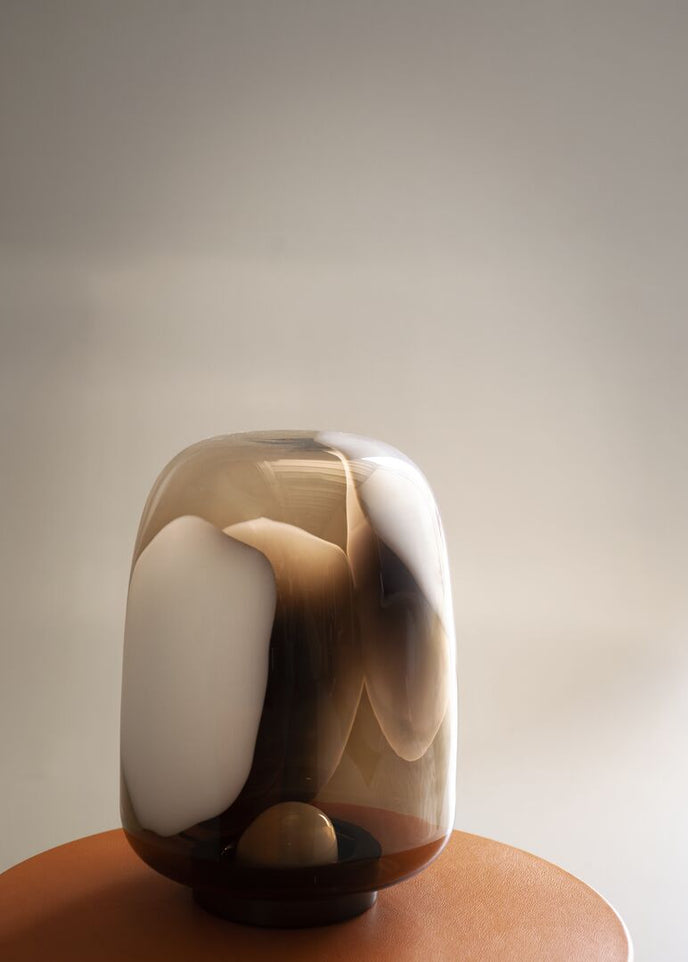 Haiku Table Lamp in Mouth-Blown Murano Glass by Baxter | Casa Design Group