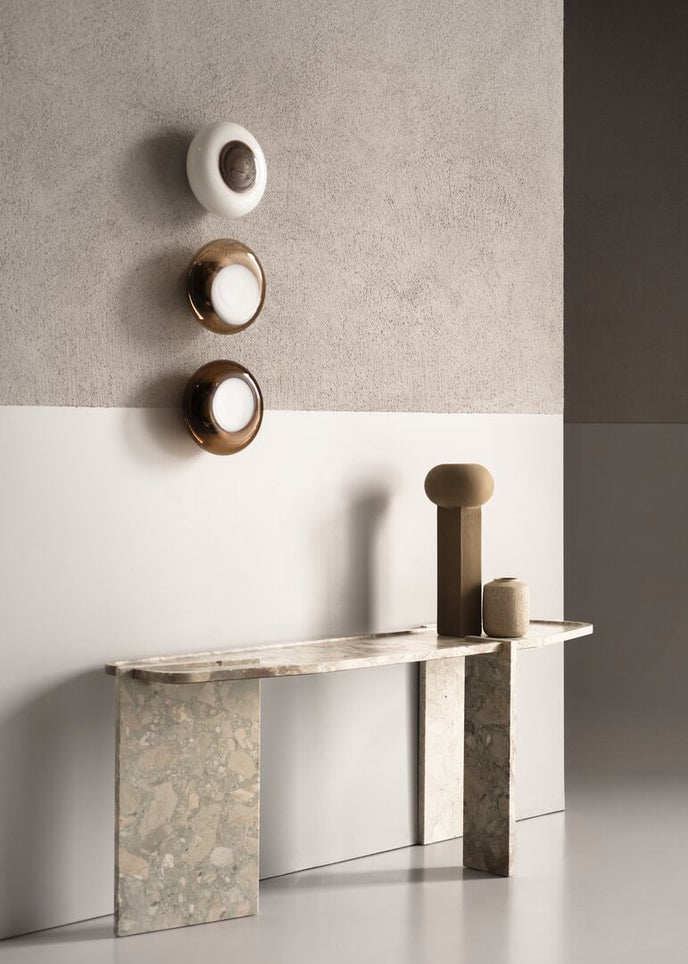 Haiku Wall Light in Mouth-Blown Murano Glass by Baxter | Casa Design Group
