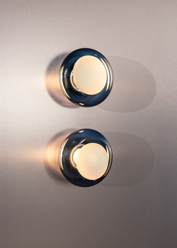 Haiku Wall Light in Mouth-Blown Murano Glass by Baxter | Casa Design Group