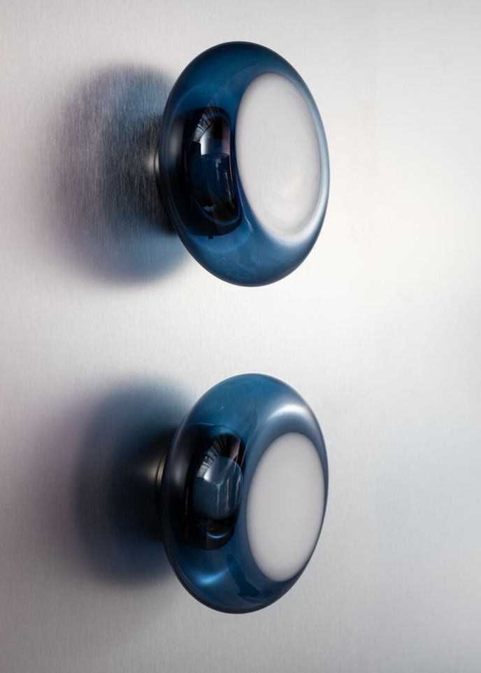 Haiku Wall Light in Mouth-Blown Murano Glass by Baxter | Casa Design Group