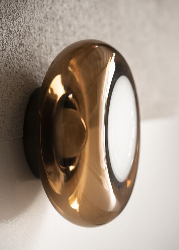 Haiku Wall Light in Mouth-Blown Murano Glass by Baxter | Casa Design Group