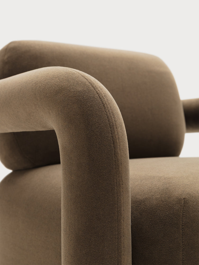 Hairpin Sculptural Lounge Armchair by Nika Zupanc for Ditre Italia | Casa Design Group