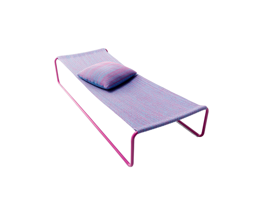 Modern Stainless Steel Hammock Outdoor Sunbed by Paola Lenti Casa Design Group