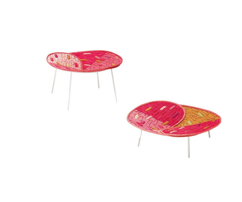 Multifunctional Storage Hana-arashi Baskets with Base by Paola Lenti Casa Design Group