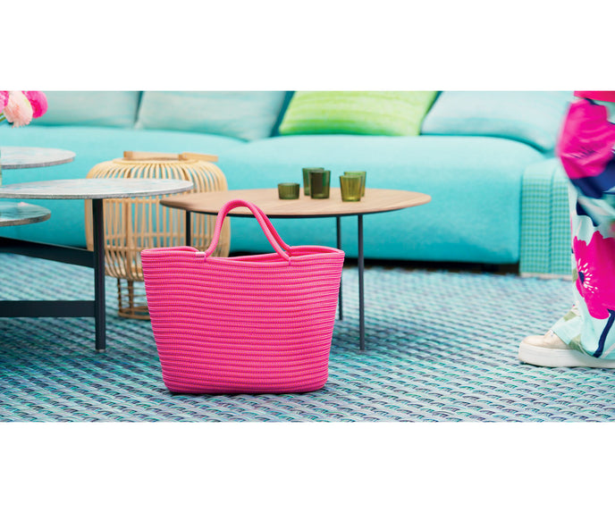 Two-Tone Handbag and Tote Bags by Paola Lenti | Stylish and Functional Casa Design Group